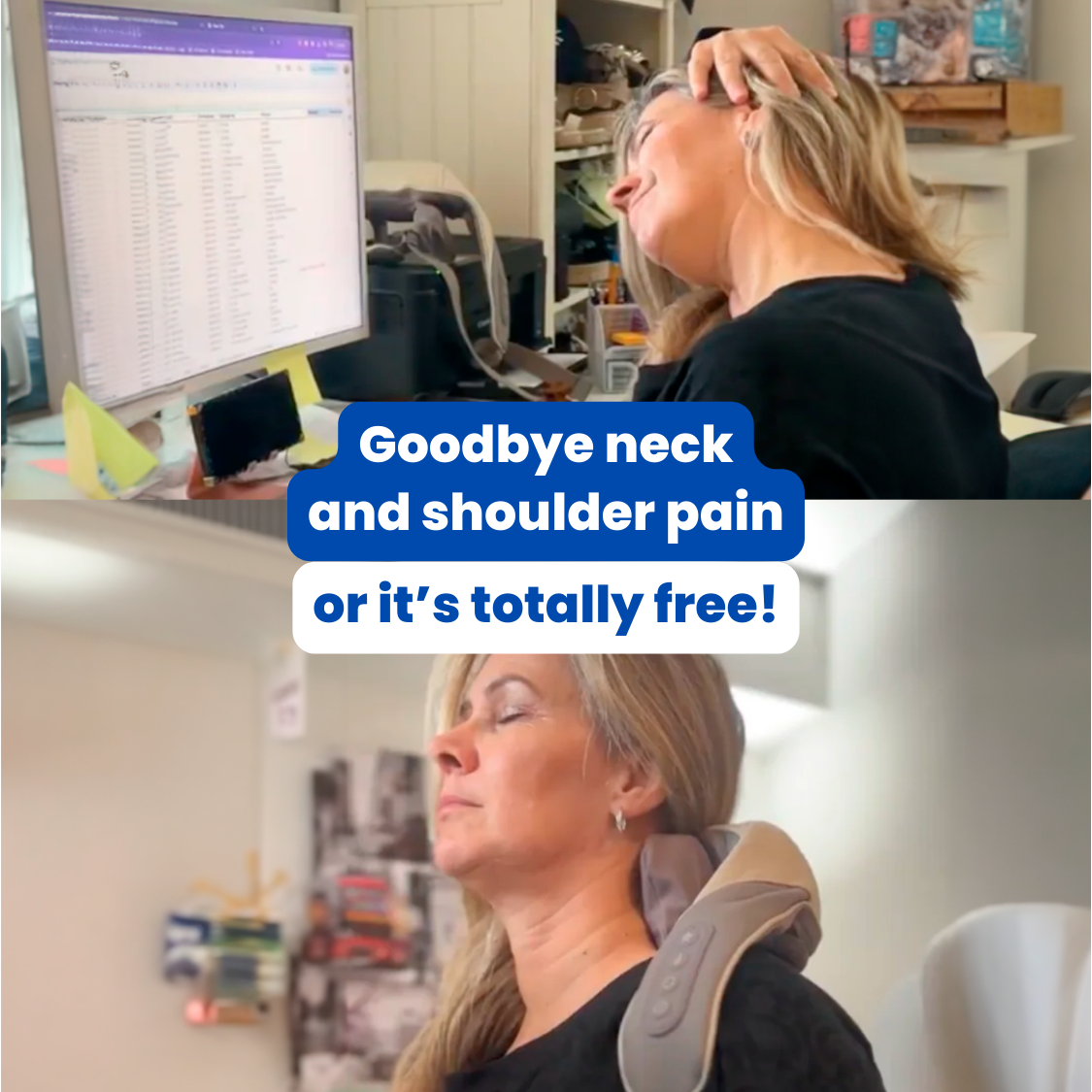 NeckRelief™ - Shiatsu Neck Massager