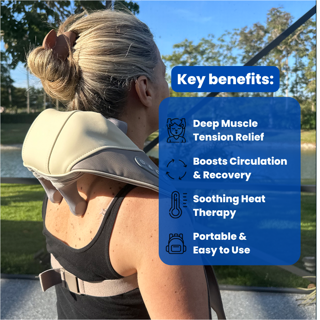 NeckRelief™ - Shiatsu Neck Massager